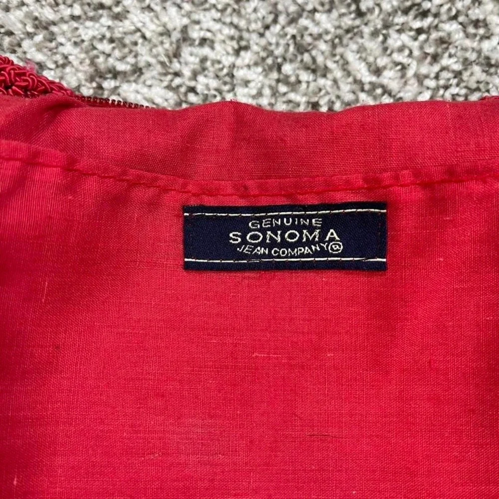 Vintage‎ Sonoma Red Crochet Bag